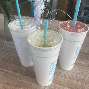 PEANUT PARADISE- ISLAND PUNCH SMOOTHIE KIWI QUENCHER-