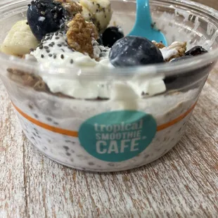 Chia Oatmeal Pudding