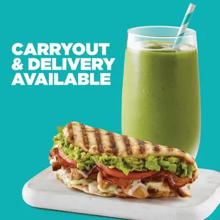 In Store seating, carryout and delivery is available!  We have Doordash, Uber Eats, Grub Hub and Postmates delivery!