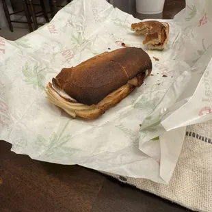 Turkey, Bacon, Ranch (burnt)