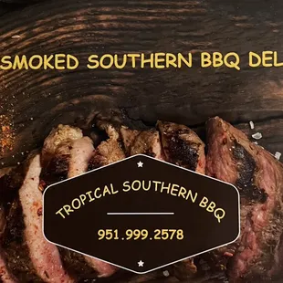 a steak on a wooden cutting board