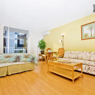 Relax in the room which is larger than a normal hotel room