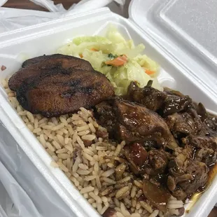 Brown Stew Chicken Lunch Special