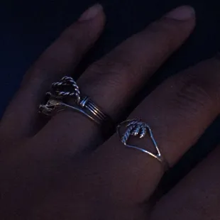 Cute palm tree ring I bought