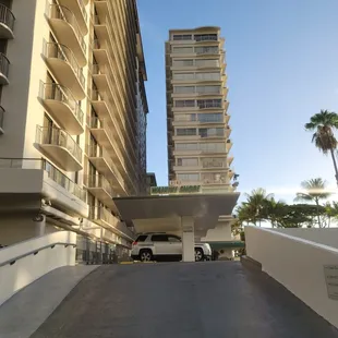 Tropical Tribe is located in the fron of the Waikiki Shore hotel