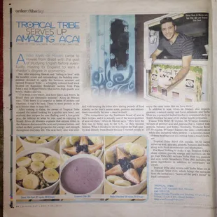 Tropical Tribe on Honolulu Star Advertiser