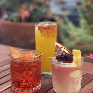 Negrete, pina colada, spicy mango (Insta: @badtothebite)