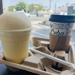 Mango Smoothies and Hot Chocolate (12 oz.)