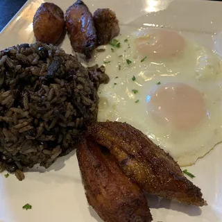 Eggs Cuban-Style   Huevos a la Cubana   Breakfast