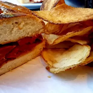 Chorizo con Pan Sandwich