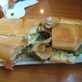 Pan con Bistec Sandwich