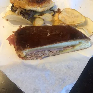 Steak Croissant Sandwich