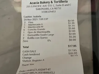 Acacia Bakery & Tortilleria