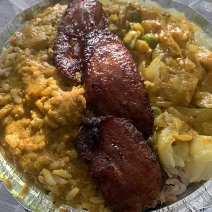 Veggie Stir Fry with curry sauce