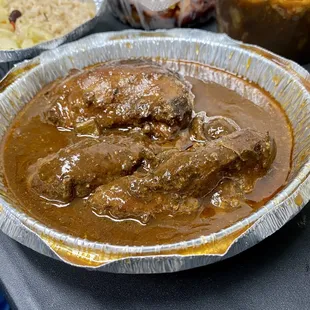 a variety of food items