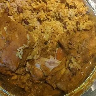 Curry chicken