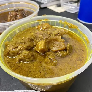 The fabulous Curried Goat