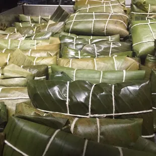 Tenemos Hallacas a 6.99$ ! / We have Hallacas, come and enjoy our venezuelan traditional tamal only for December
