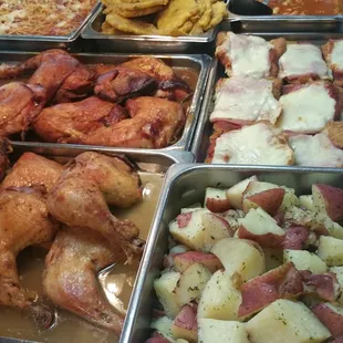 Chicken and sides .... amazing food
