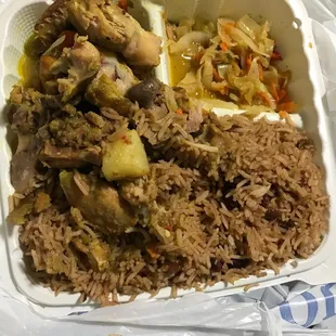 She tried to put that bland juice on it!