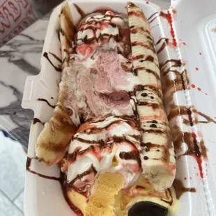 Banana split