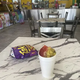 Pickledilly &amp; Bag of Chips Takis