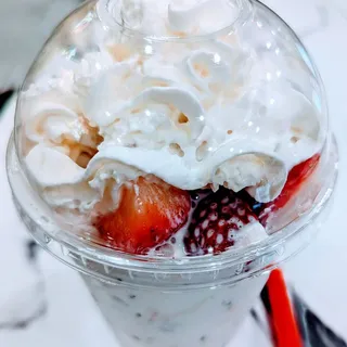 Strawberries and Cream Fruit Cup