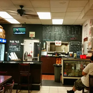 Inside of restaurant