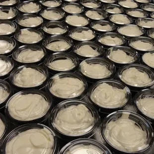 Daily fresh made creamy ranch!