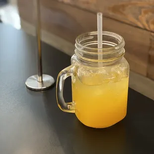 Fresh Parcha ( Passion fruit) juice