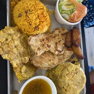 Pechuga a la Plancha Mofongo