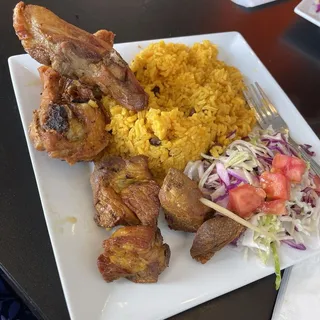 Chicharron de Pollo Dinner