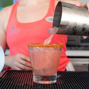 Handmade craft cocktails by our Tropico Mixologist!