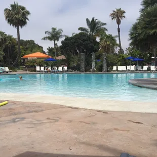 Poolside view