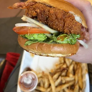Lava Chicken Sandwich