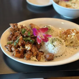 Hawaiian Mixed Plate
