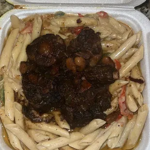 Oxtail Rasta Pasta