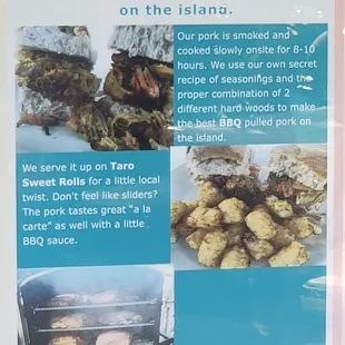 BBQ Pulled Pork info.