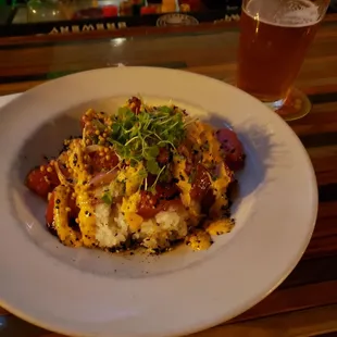 Poke bowl is one of the best.