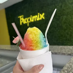 Rainbow raspa