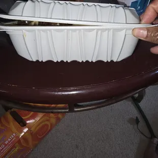 Look how deep the container is!