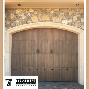 Custom Wood Overlay close up of hardware