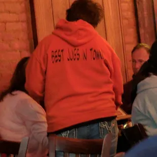 Hilarious to a first timer who does not know what jugs they are speaking of.