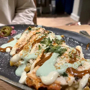 Street corn quesadilla!