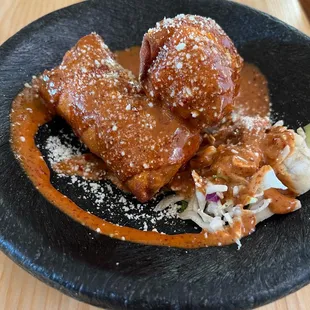 Beef birria egg rolls