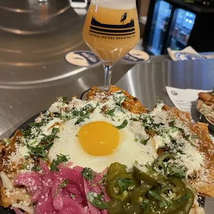 Chilaquiles, one of this weeks specials! So damn good!