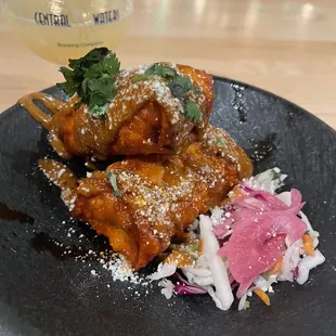 Beef Birria Egg Rolls