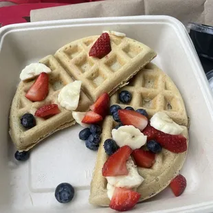 Brunch waffle