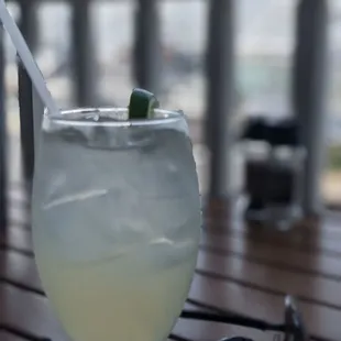 Boat side margarita