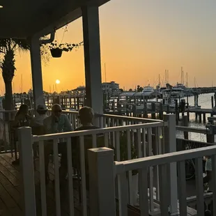 Outside patio for dining